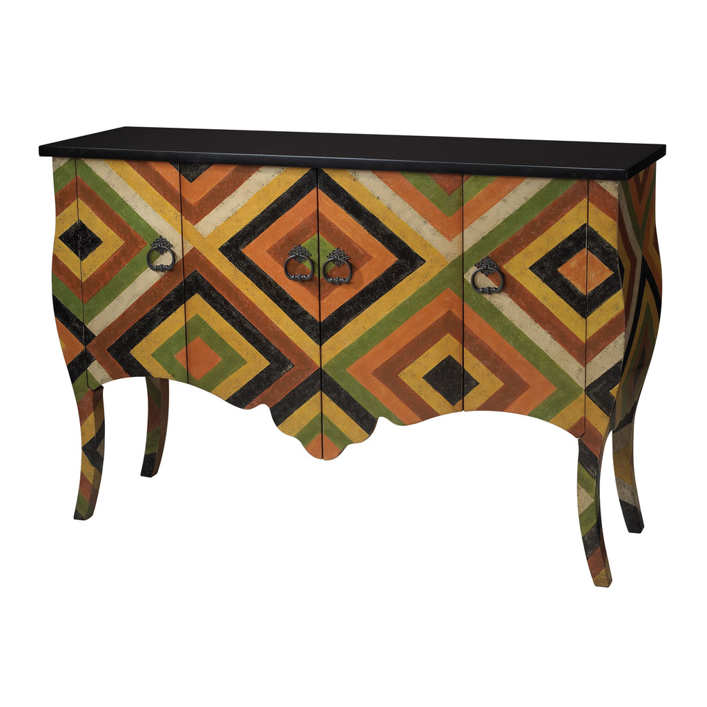 88-9004 African Print Chest - Free Shipping! Chest - RauFurniture.com