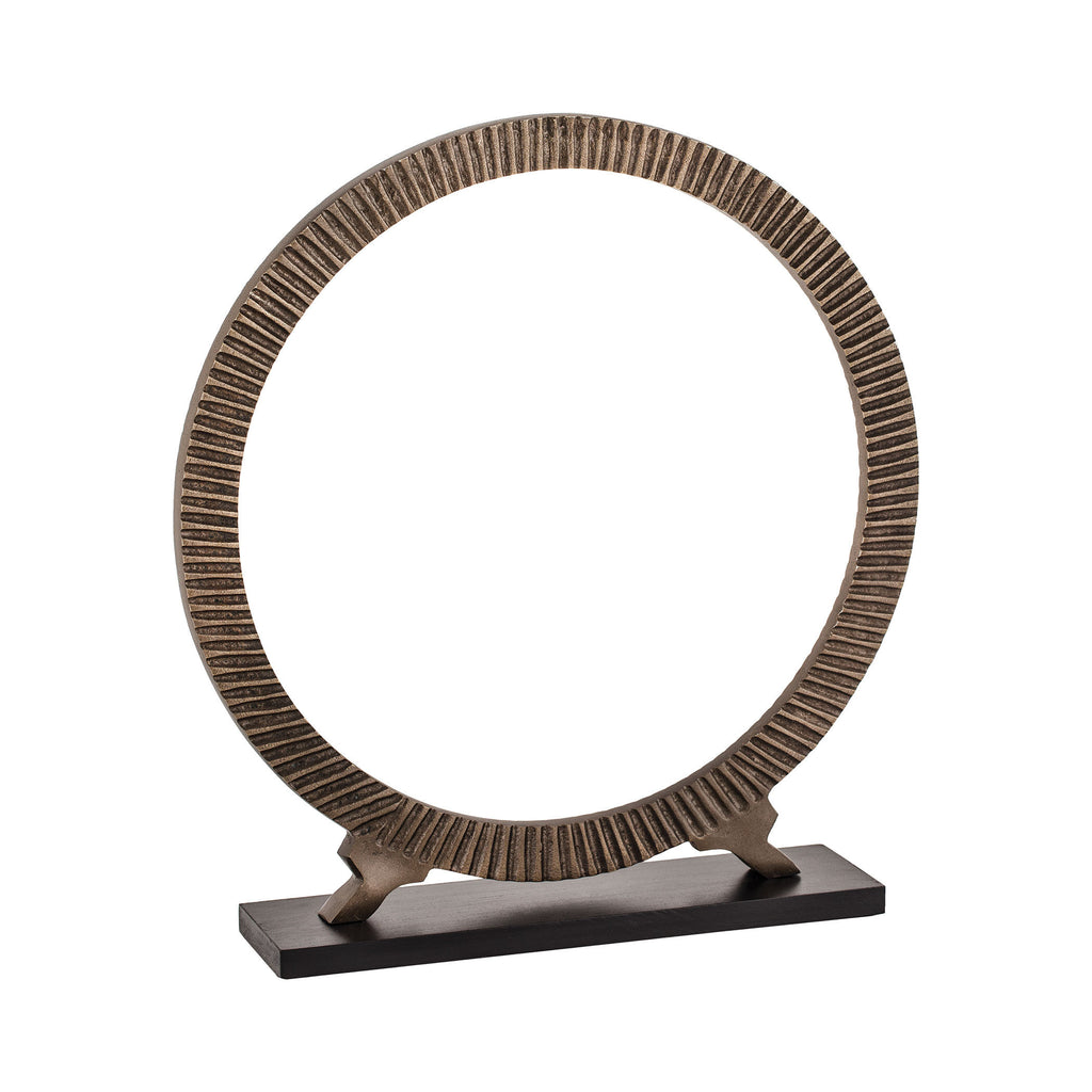 8903-023 Large Antique Black Footed Hoops - Free Shipping! Accessory - RauFurniture.com