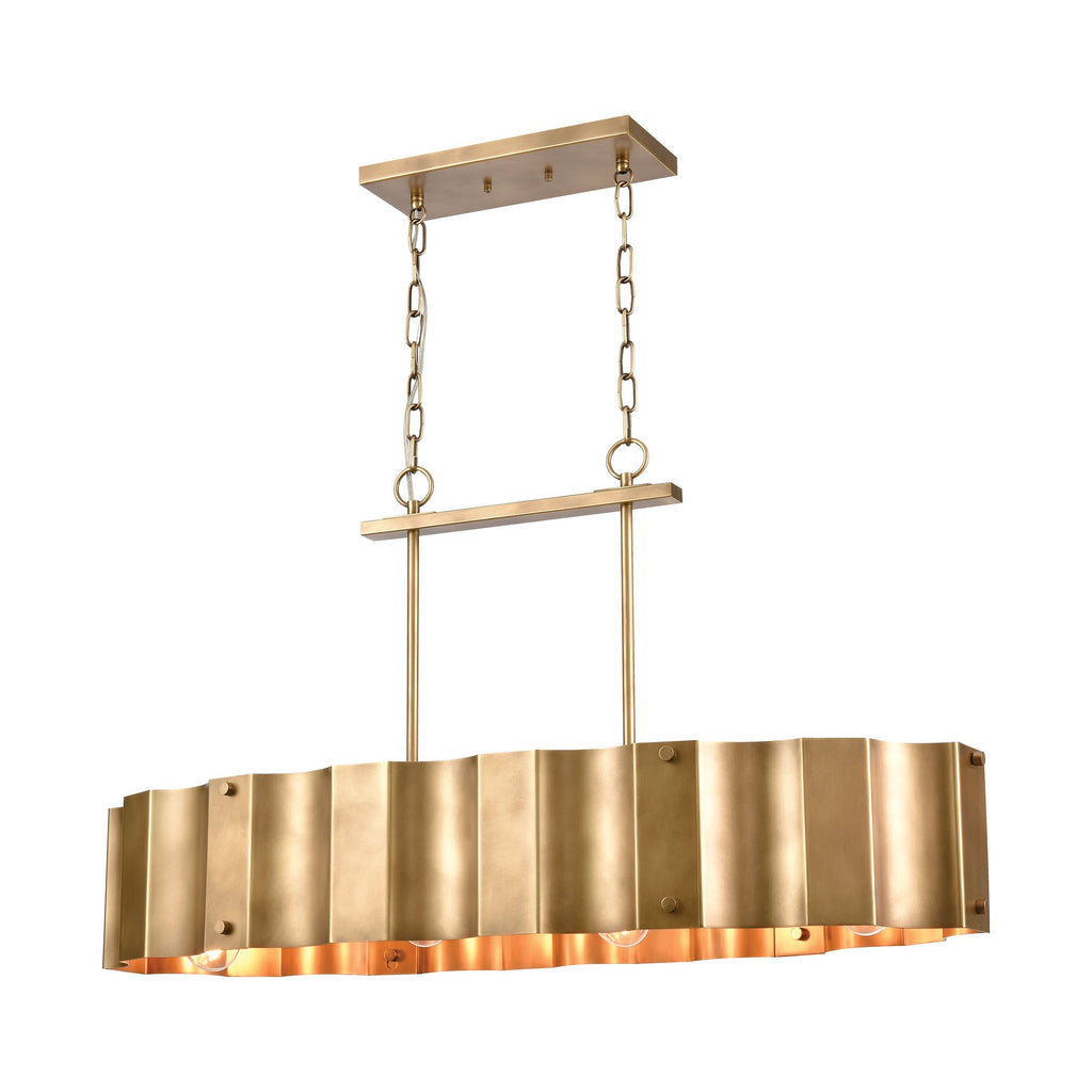 Clausten - Island Light - Natural Brass