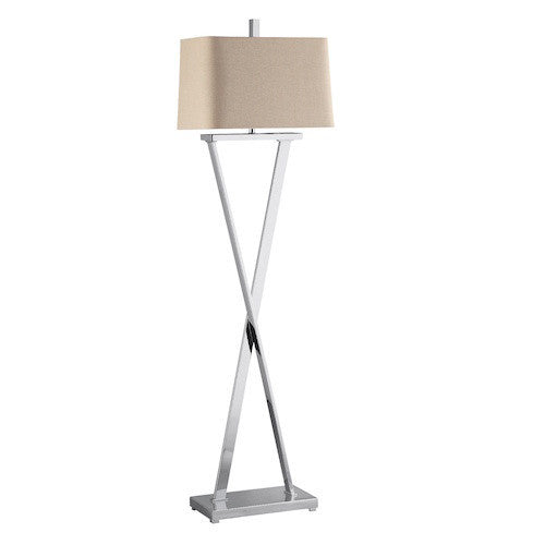 90006 - Maxwell Metal Floor Lamp - Free Shipping! Floor, Desk And Table Lamps - RauFurniture.com