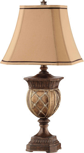90012 - Kirana Resin Table Lamp - Free Shipping! Floor, Desk And Table Lamps - RauFurniture.com
