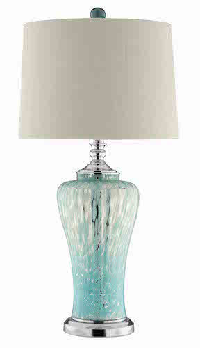 90026 - Shae Glass Table Lamp - Free Shipping! Floor, Desk And Table Lamps - RauFurniture.com