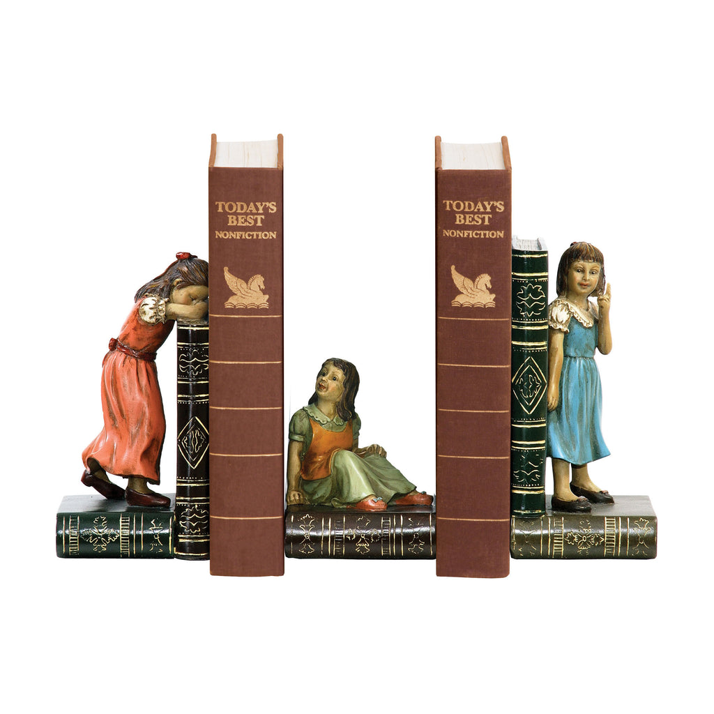 91-2448 Pair of Child Games Bookends Bookend - RauFurniture.com