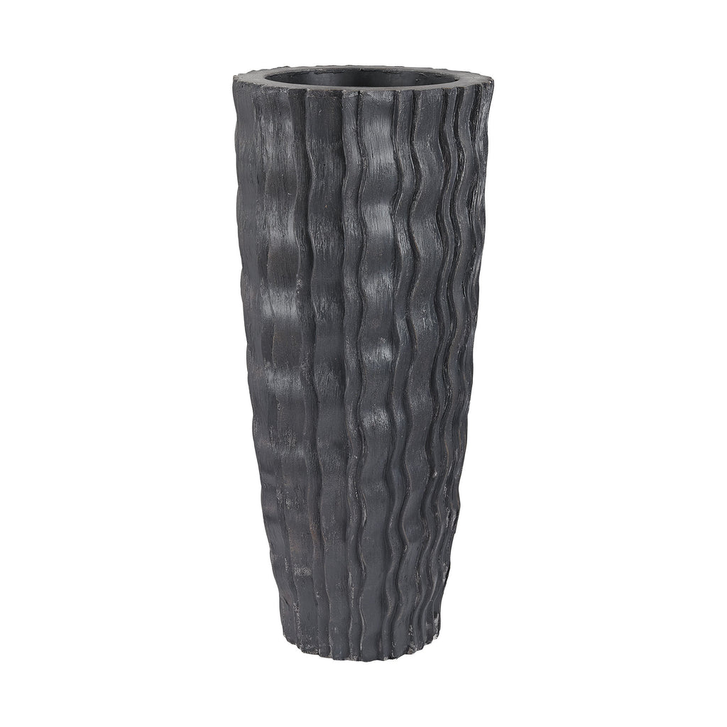 9166-018 Small Wave Vase Planter - RauFurniture.com