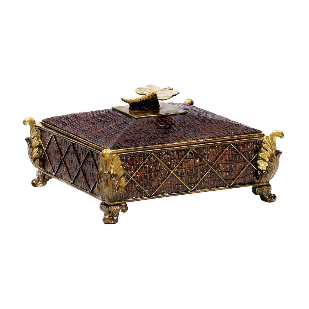 93-3493 Australian Decorative Dressing Box Box/Canister - RauFurniture.com