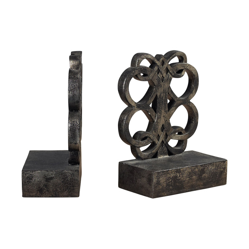 93-9231 Bookends In Durand Bronze Finish Bookend - RauFurniture.com