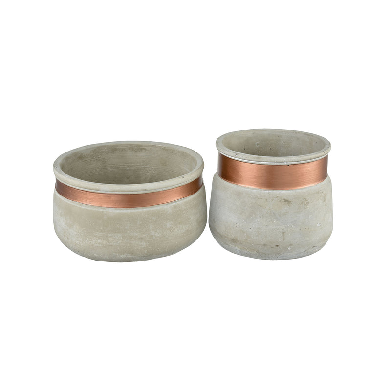 951787 - Madrid Set of 2 Planters