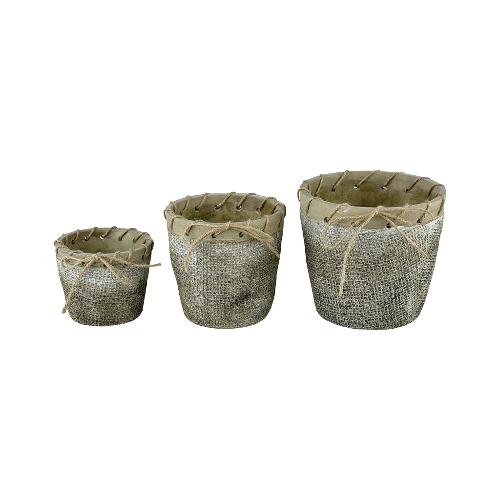 951794 - Stonebriar Set of 3 Planters