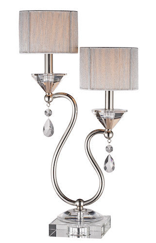 96758 - Krystal Crystal Table Lamp - Free Shipping! Floor, Desk And Table Lamps - RauFurniture.com