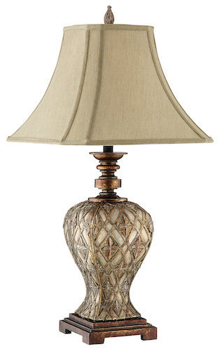 98871 - Jaela Resin Table Lamp - Free Shipping! Floor, Desk And Table Lamps - RauFurniture.com