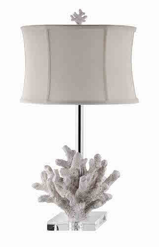 99572 - Siesta Key Resin Table Lamp - Free Shipping! Floor, Desk And Table Lamps - RauFurniture.com