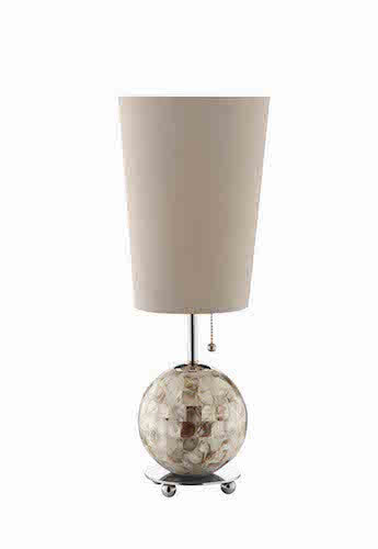 99659 - Wortley Shell Table Lamp - Free Shipping! Floor, Desk And Table Lamps - RauFurniture.com