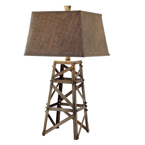 99662 - Meadowhall Metal Table Lamp - Free Shipping! Floor, Desk And Table Lamps - RauFurniture.com
