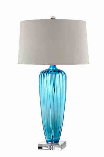 99671 - Duncombe Park Glass Table Lamp - Free Shipping! Floor, Desk And Table Lamps - RauFurniture.com