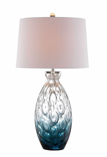99755 - Barretta Glass Table Lamp - Free Shipping! Floor, Desk And Table Lamps - RauFurniture.com
