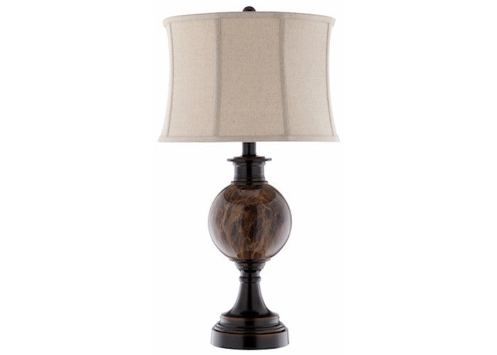 99771 - Bistre Resin Table Lamp - Free Shipping! Floor, Desk And Table Lamps - RauFurniture.com