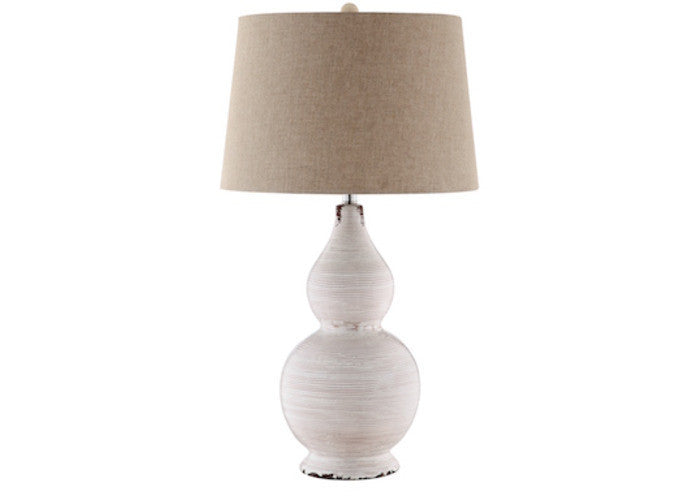 99785 - Harriett Ivory Table Lamp - Free Shipping! Floor, Desk And Table Lamps - RauFurniture.com
