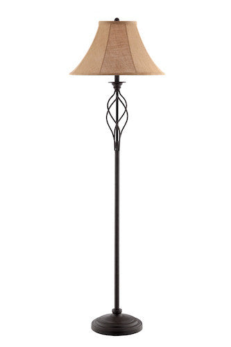 99801 - Gaston Metal Floor Lamp - Free Shipping! Floor, Desk And Table Lamps - RauFurniture.com