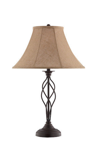 99802 - Gaston Metal Table Lamp - Free Shipping! Floor, Desk And Table Lamps - RauFurniture.com