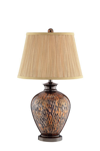 99805 - Sarabi Glass Table Lamp - Free Shipping! Floor, Desk And Table Lamps - RauFurniture.com