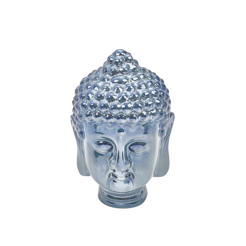 Blue Buddha Head