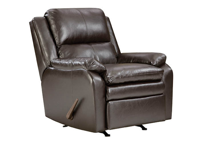 U566 Soho Espresso Rocker/Recliner Recliners & Gliders - RauFurniture.com