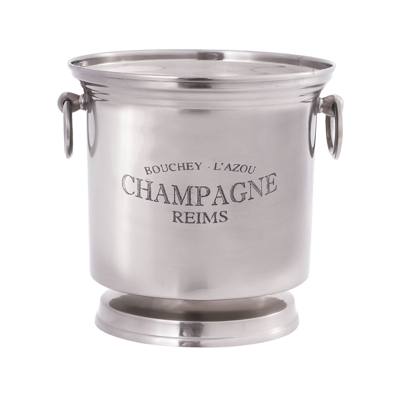 BUCK011 - Champagne Ice Bucket in Antique Pewter