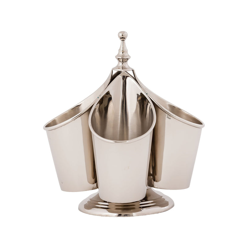 CDDY005 - Nickel Plate Utensil Caddy