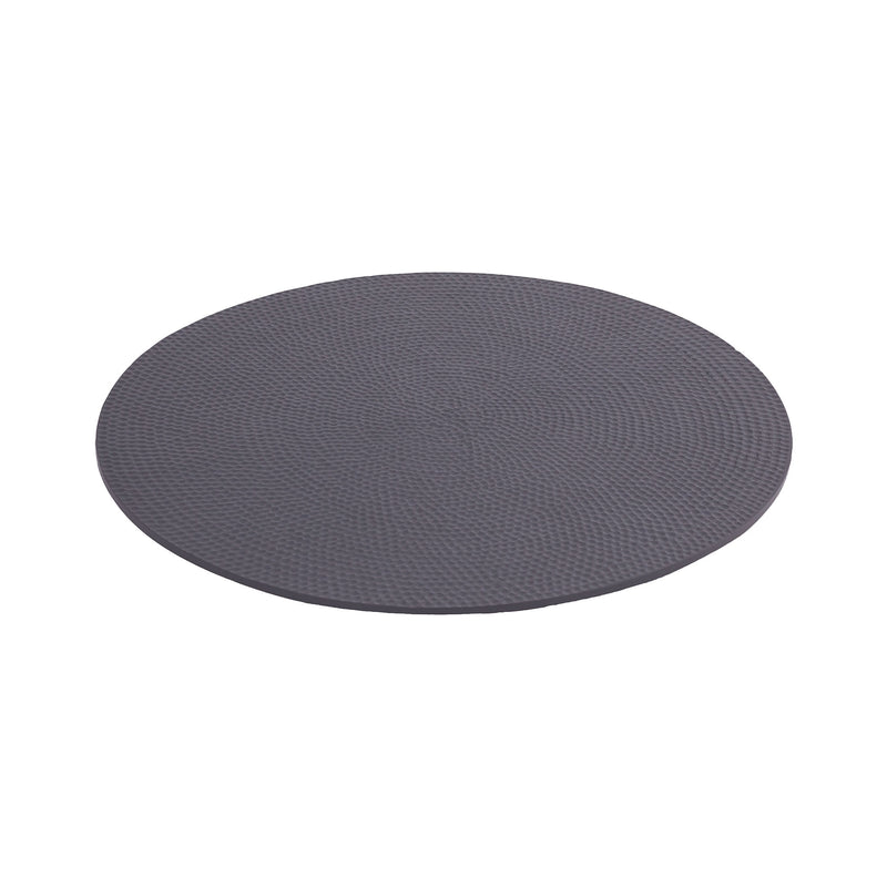 CHARGER008 - Hammered Charger in Powder-Coated Grey