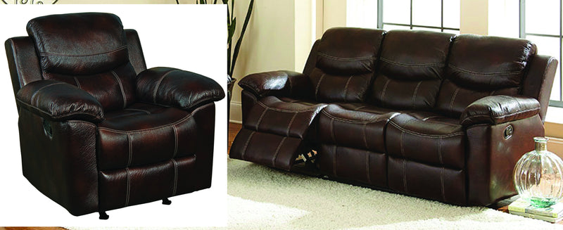66005 Chestnut, Motion Upholstery, American Imports, - ReeceFurniture.com - Free Local Pick Up: Frankenmuth, MI