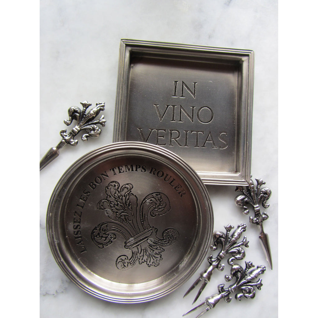 COAST004 - In Vino Veritas Etched Coasters (Set of 4)