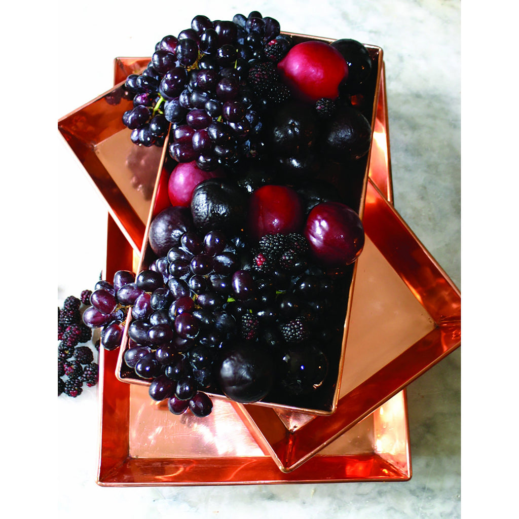 COPTRAY001 - Copper Nesting Trays (Set of 3)
