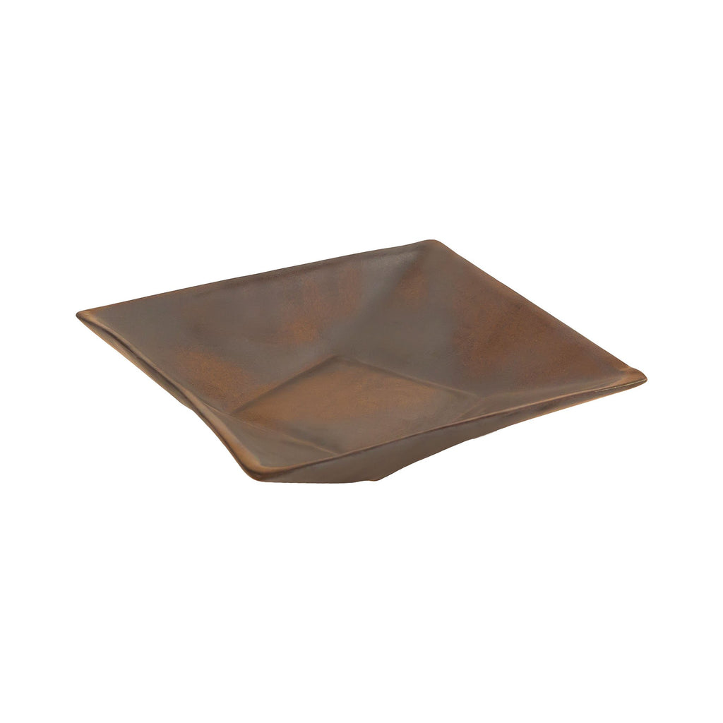 CPLAT002 - Square Platter in Cerametal Finish