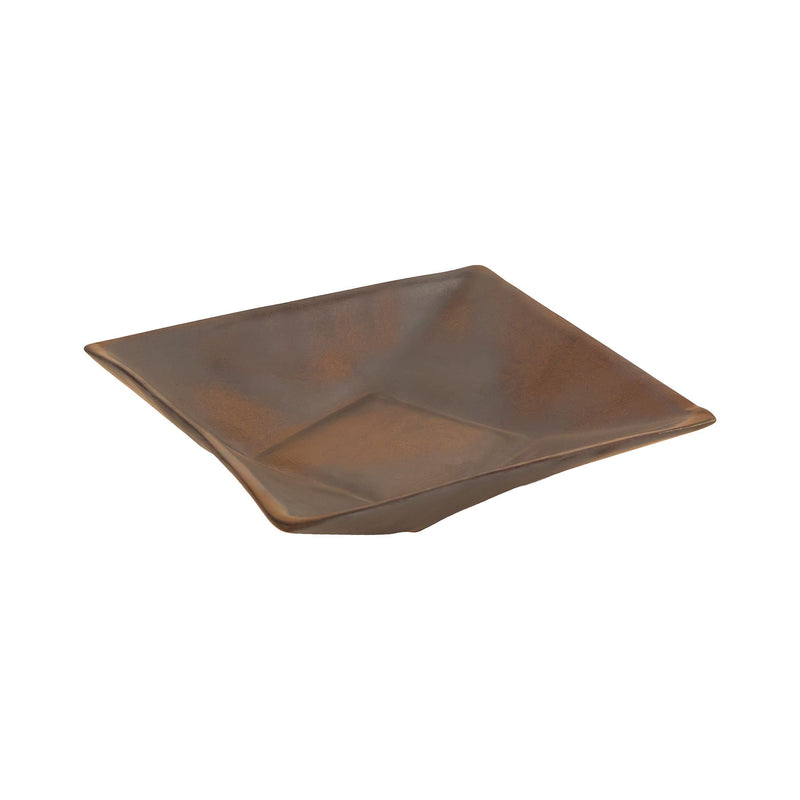 CPLAT002 - Square Platter in Cerametal Finish