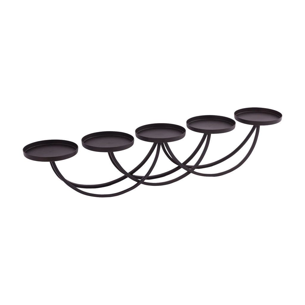 CSTND001 - Iron Pillar Holder in Bronze