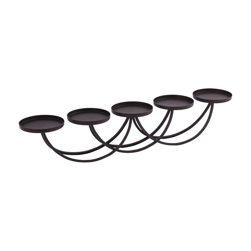 CSTND001 - Iron Pillar Holder in Bronze
