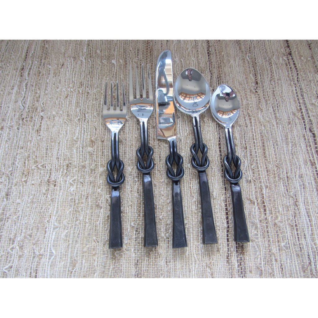 CUTLERY008 - Double Loope 5-piece Cutlery Set