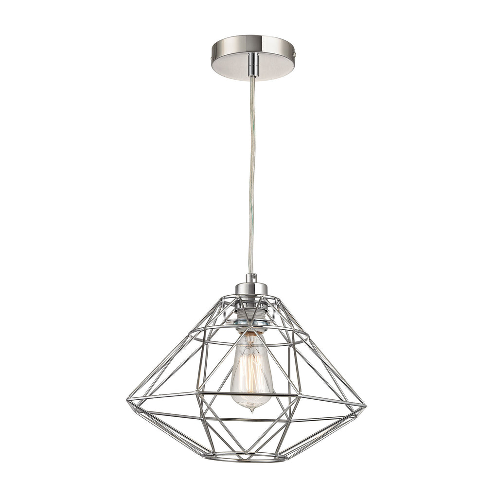D2962 Paradigm 1 Light Pendant In Chrome - Free Shipping! Pendant - RauFurniture.com
