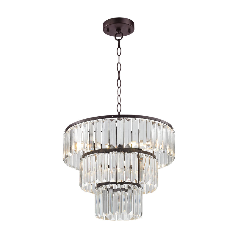 D3016 Antoinette 4 Light Pendant In Bronze - Free Shipping! Pendant - RauFurniture.com