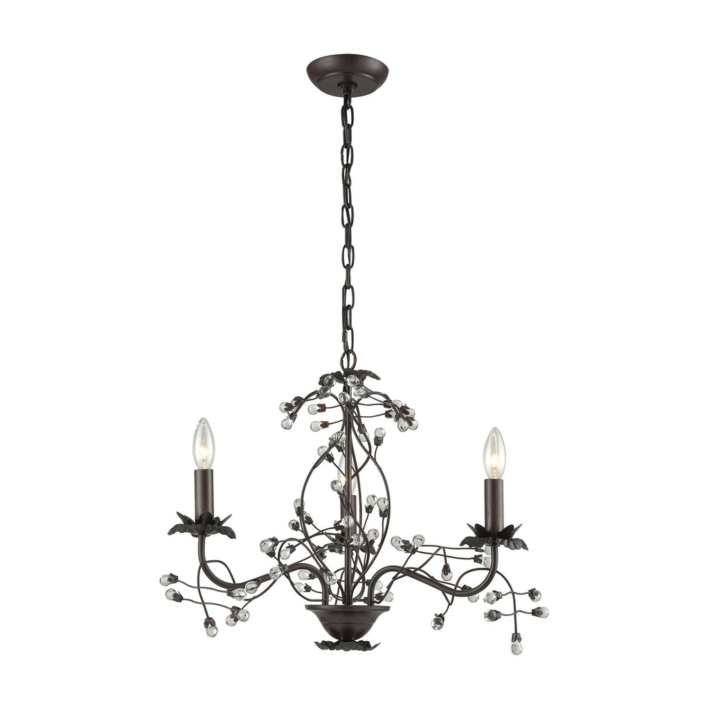 D3398 Oberon 3 Light Chandelier - Free Shipping! Chandelier - RauFurniture.com