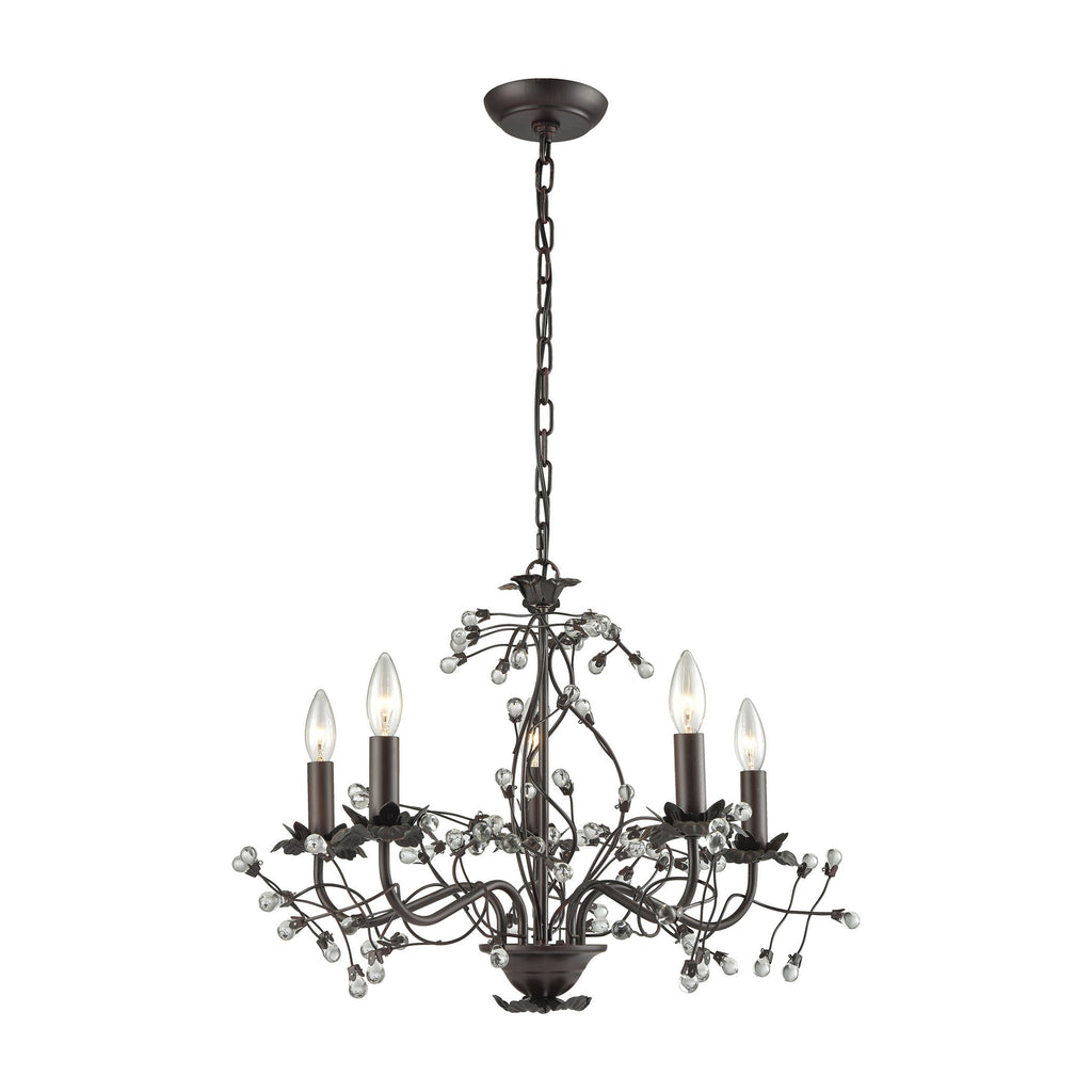 D3399 Oberon 5 Light Chandelier - Free Shipping! Chandelier - RauFurniture.com