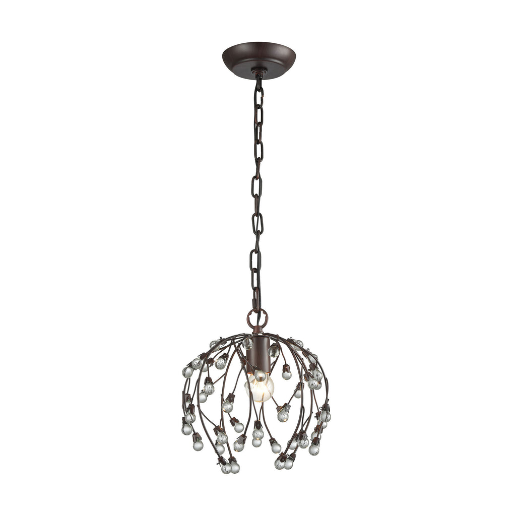 D3407 Oberon 1 Light Pendant Pendant - RauFurniture.com