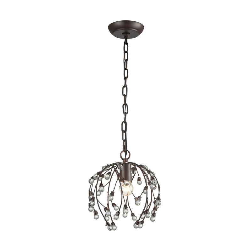 D3407 Oberon 1 Light Pendant Pendant - RauFurniture.com