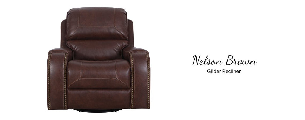 LV4000 Nelson Brown Recliner - ReeceFurniture.com