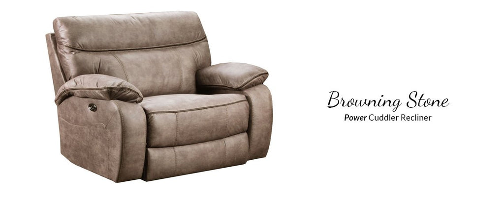 50255BR Browning Stone Cuddler Recliner - ReeceFurniture.com