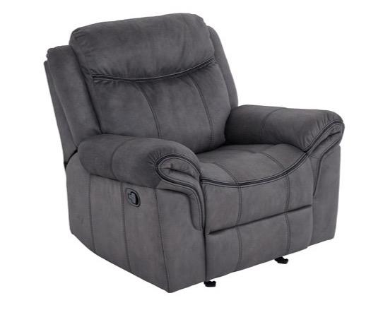4222981 Knoxville Grey Recliner Glider - ReeceFurniture.com