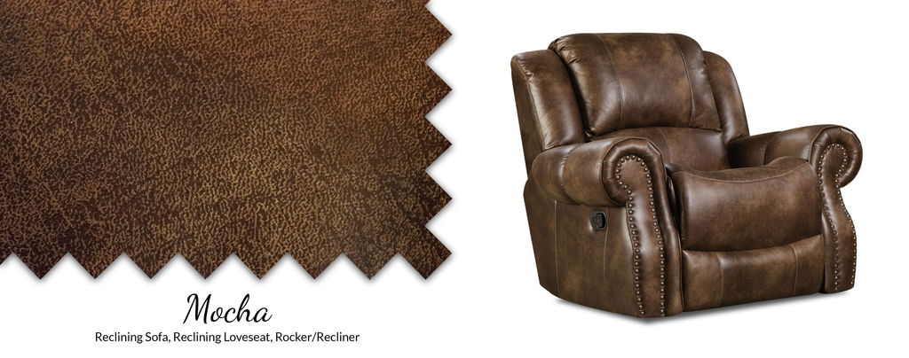 69901 Waylon Mocha Recliner - ReeceFurniture.com