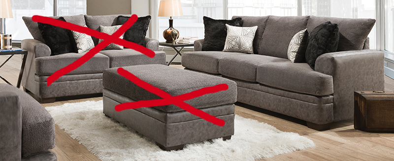 3650 Akan Graphite - ReeceFurniture.com