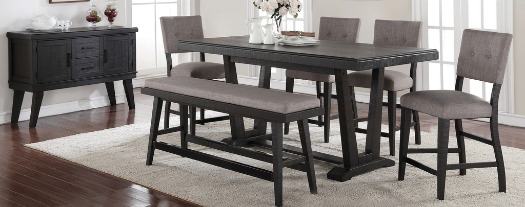 1105 Ashen Echo Pub Dining Set