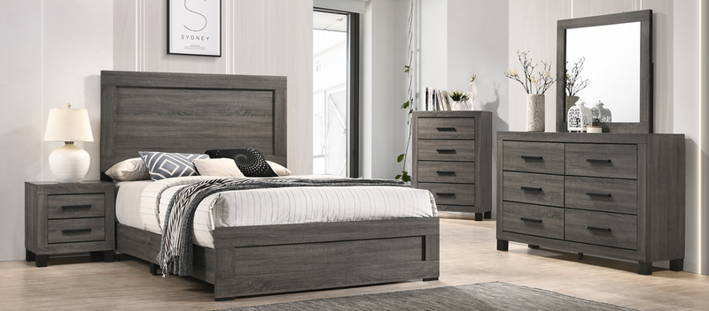 C8321A Salt Creek Gray Bedroom - ReeceFurniture.com